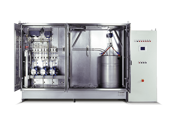 Pompe e sistemi di dosaggio per raffinerie e impianti di distillazione